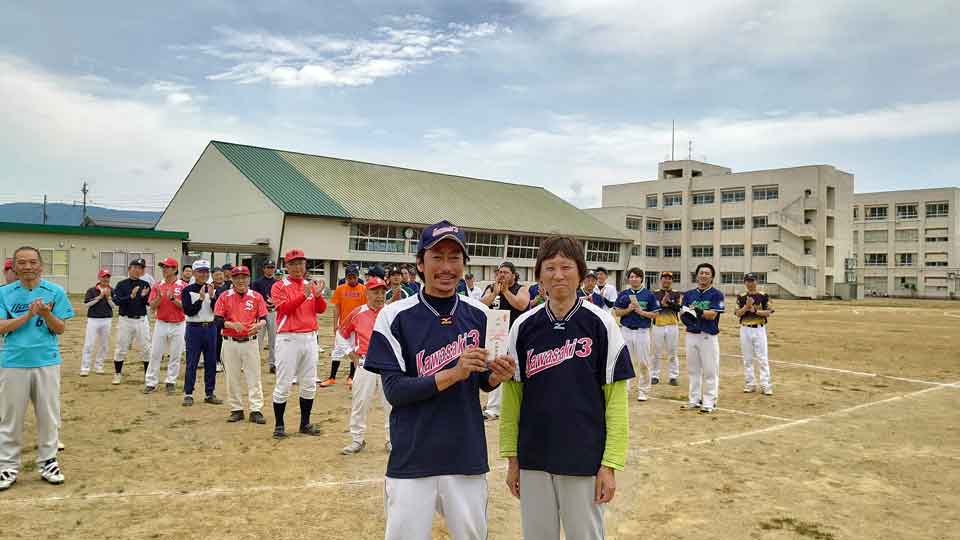 【写真】 第8回大新産業杯ソフトボール大会・3位「川崎3」